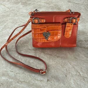 BRIGHTON Orange Crossbody & Wallet